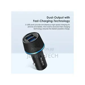 Oraimo Car Charger 2-in-1 Lightning Micro USB Cable