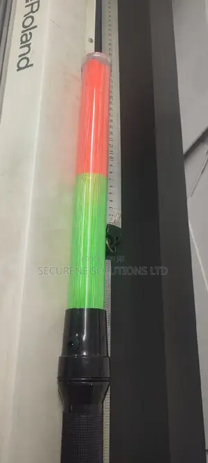 LED Traffic Baton - Green /Red - Rechargeable