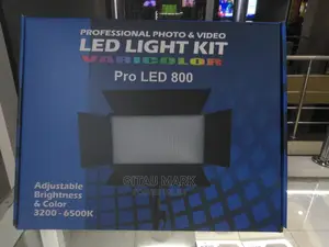 Pro Led 800 Video Light With Charger,Battery and Ac Adapter