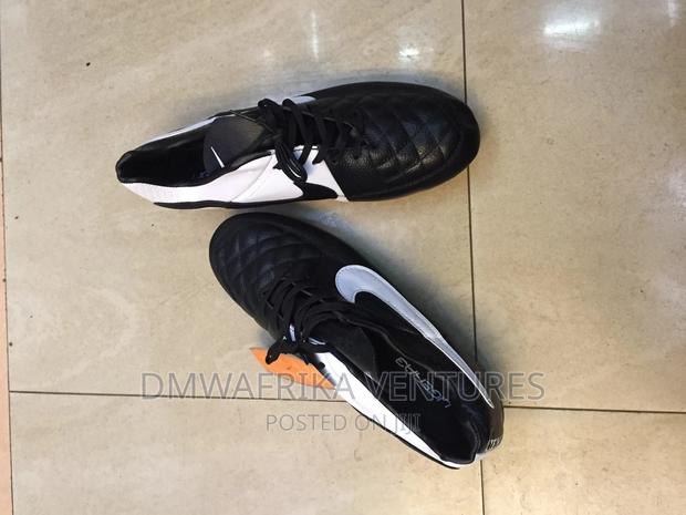 Black White Tiempo Nike Boots - thumbnail 4