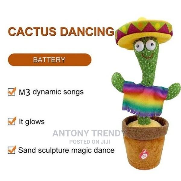 Talking Cactus Toy It Repeats What You Say Plush Toys Led.