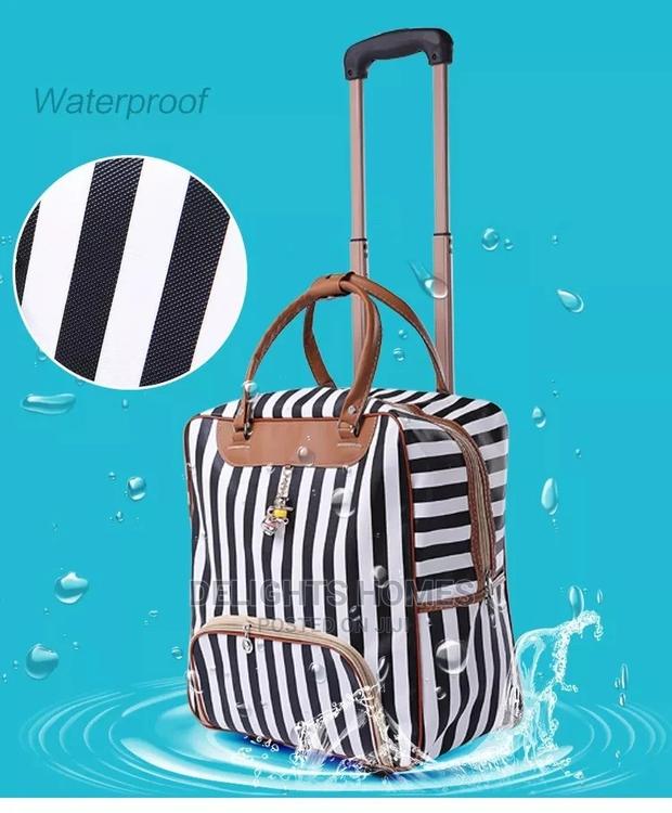Black and White Trolley Bag - thumbnail 3