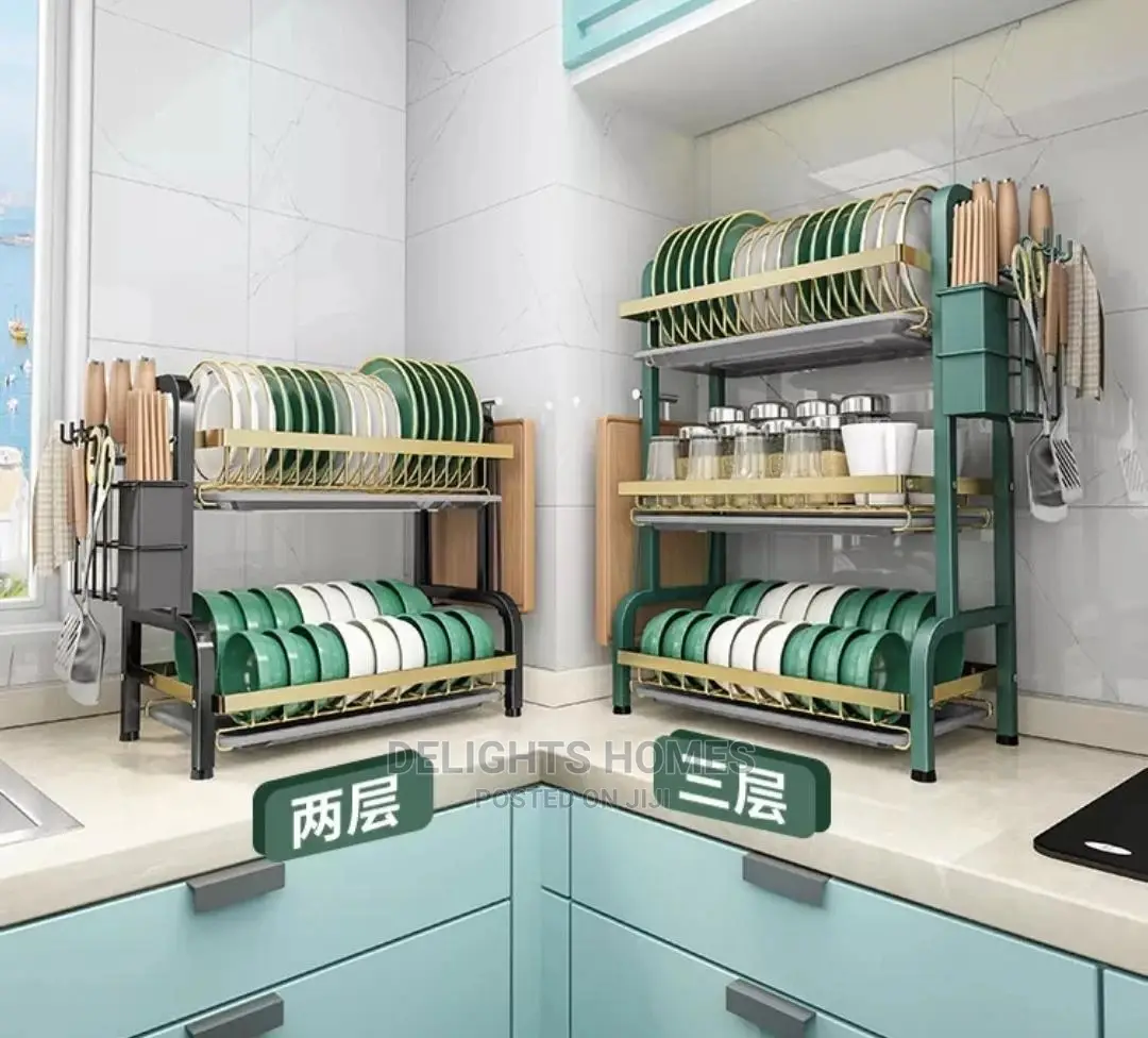 Rust-proof Carbon Steel Dish Drainer