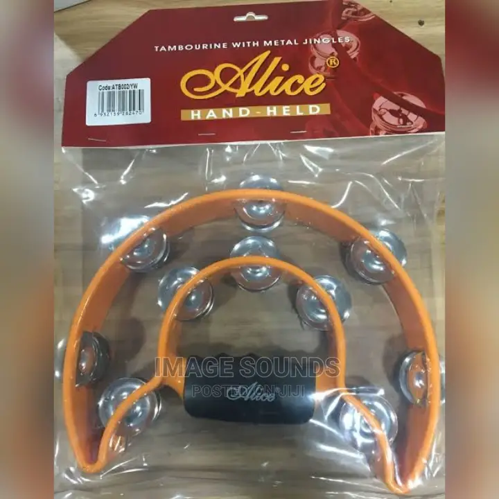 Plastic Tamborine, With Metallic Jingle