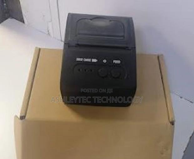 Mini Wireless 58mm Portable Bluetooth Thermal Printer Receip - main view