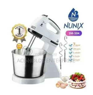 2l Electric Hand Mixer With A Bowl Hooks For Dough Egg