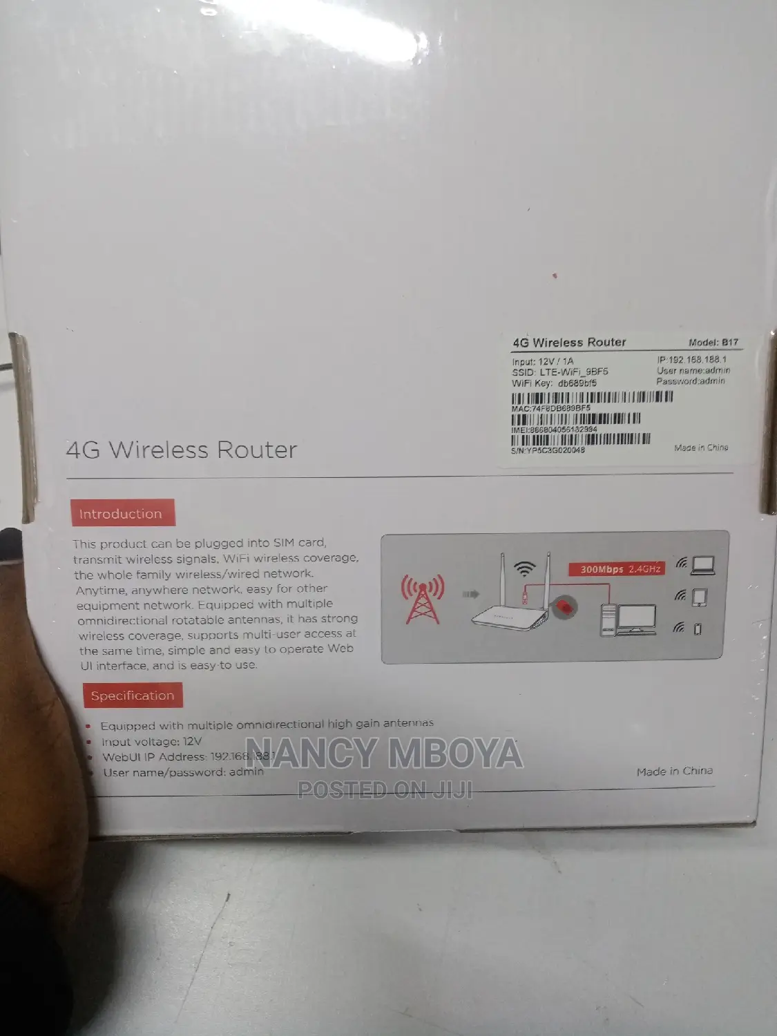 Wireles Simcard Router for All Lines