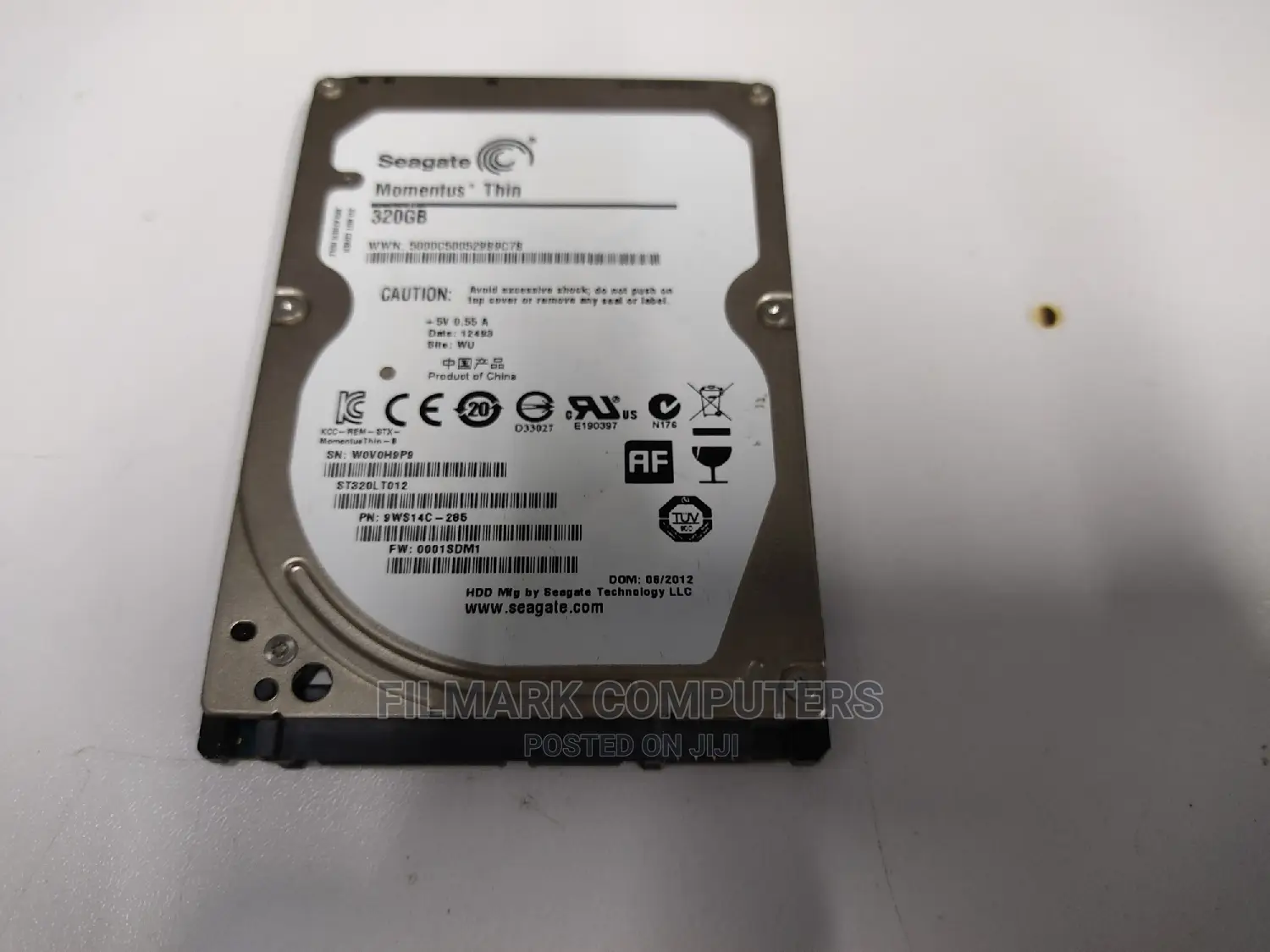 Laptop 320gb Slim Seagate (Internal)