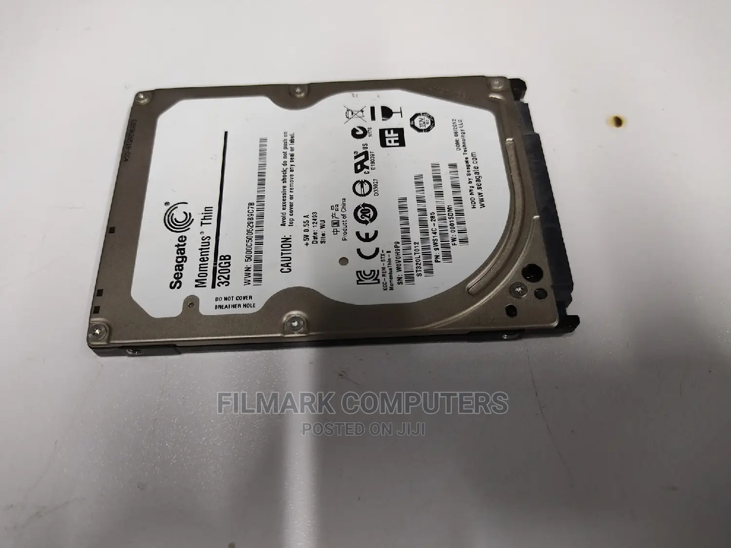 Laptop 320gb Slim Seagate (Internal)