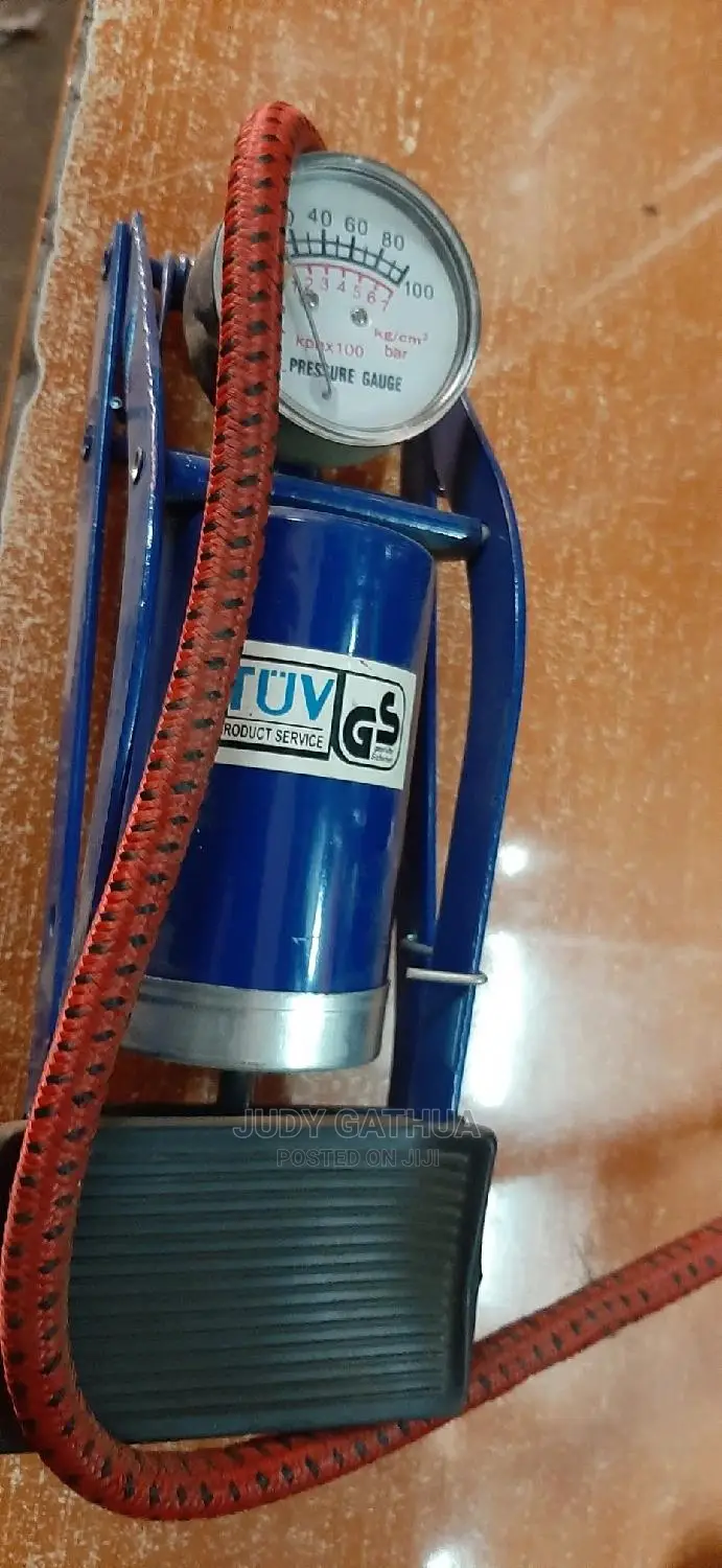 Motorcycle, Bike and Ball Pump