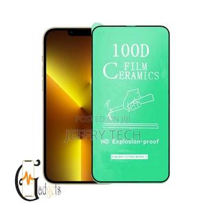 iPhone 13 Pro Max Anti Broken Ceramic Glass HD Screen Protec - thumbnail 2