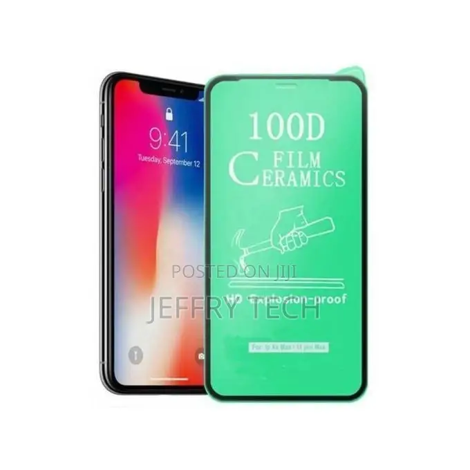 Solid iPhone XR and \11 Glass Screen Protector