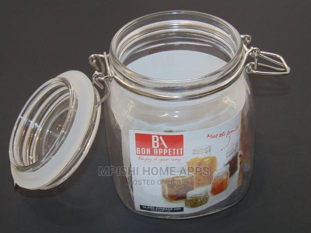 Glass Clip Jar - thumbnail 2