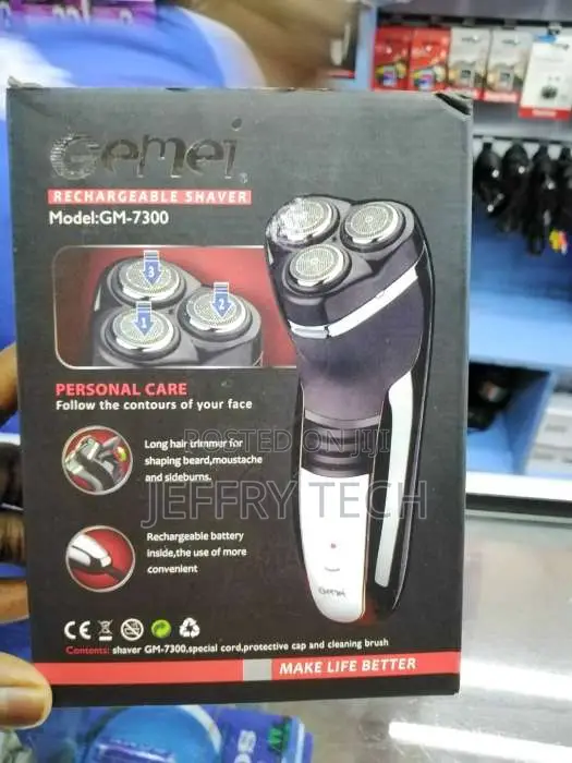 GEMEI Rechargable Shaver/Smoother-