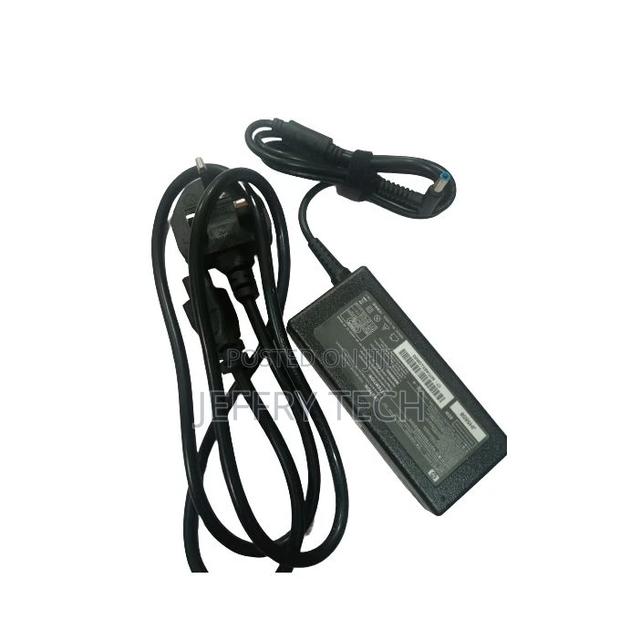 Hp Quality Complete Laptop Adaptor Small Blue Mouth With Pow - main view