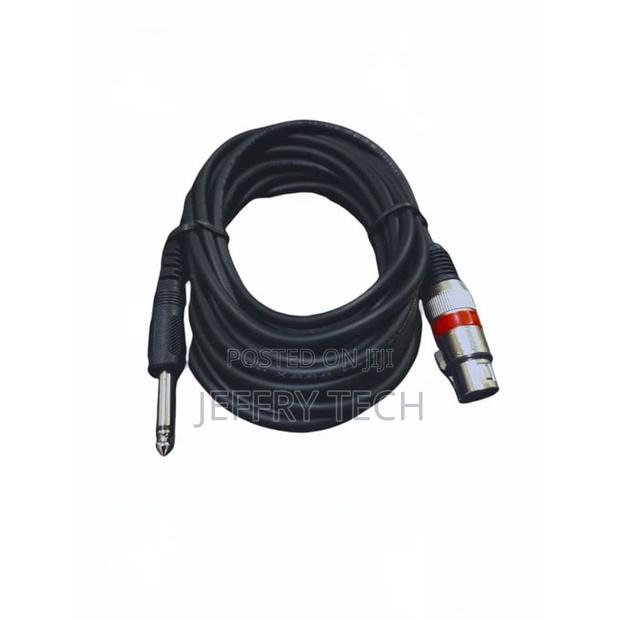 XLR Jack to Female Microphone Signal Cable 5 Metres