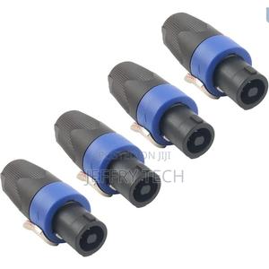 4 Pole Speakon Plug Male Speaker Cable Connectors 4 Pcs - thumbnail 2