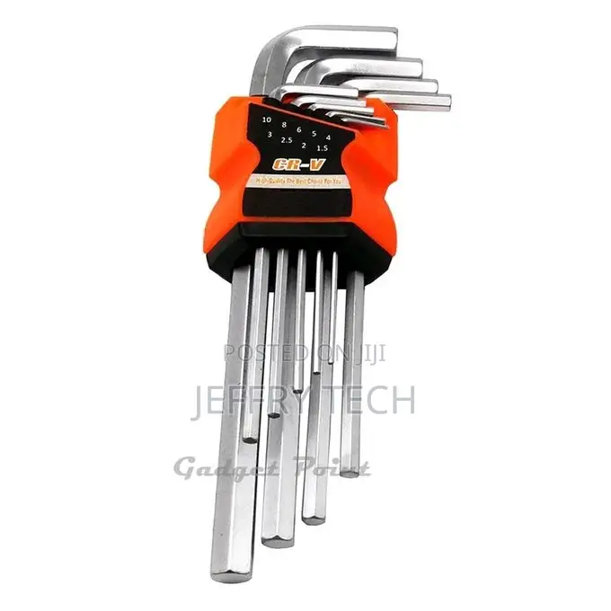 Hex Allen Key Wrench Set T10-T50 9pcs