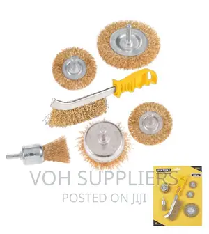 6 Piece Wire Brush Set