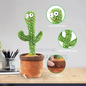 Generic Dancing Cactus Toy Electronic Dancing Song Talking
