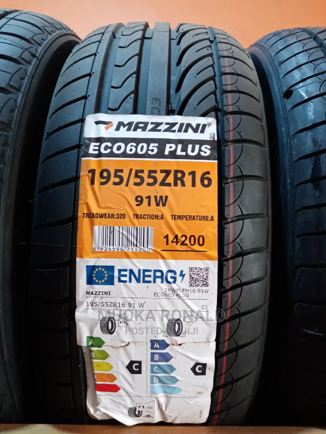 195/55r16 Mazzin Tyre
