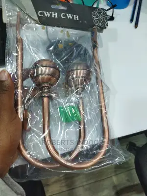 Metallic Curtain Holder