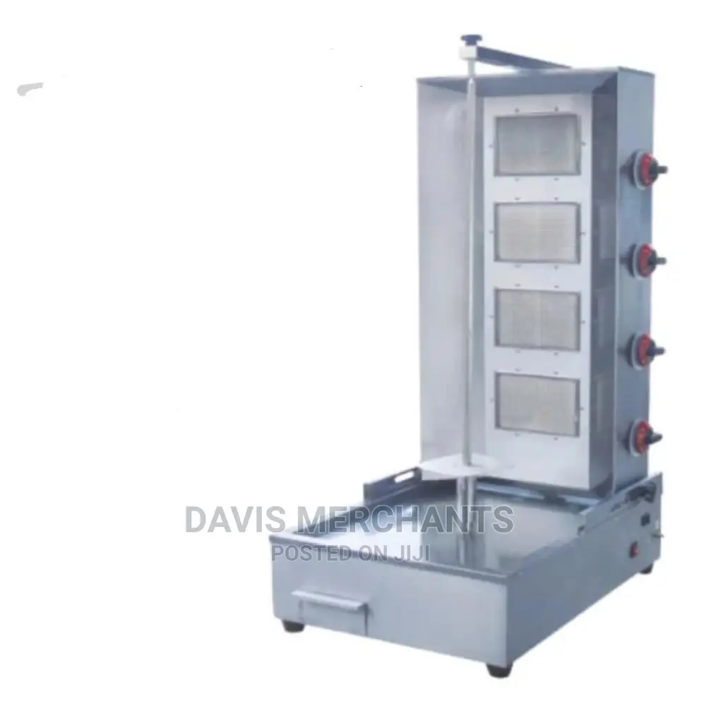 Premier Commercial Gas Shawarma 4 Burner