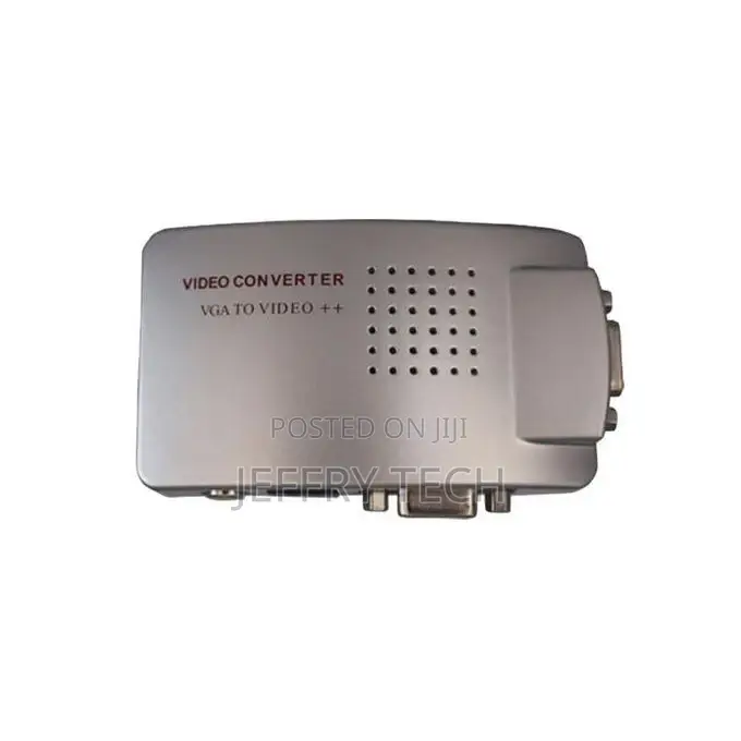 PC VGA to TV AV RCA Signal Adapter Converter Video Switch Bo