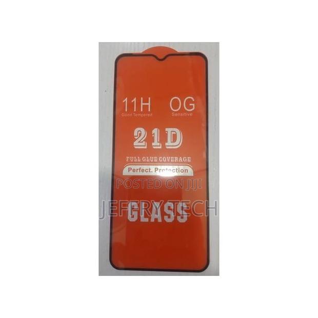 Samsung A70 Tempered Screen Protector - Black - main view