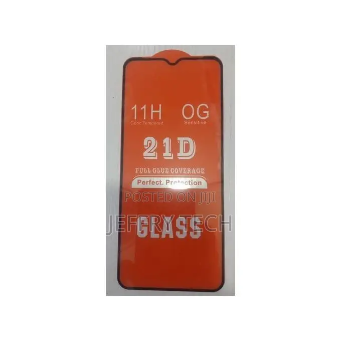Samsung A70 Tempered Screen Protector - Black