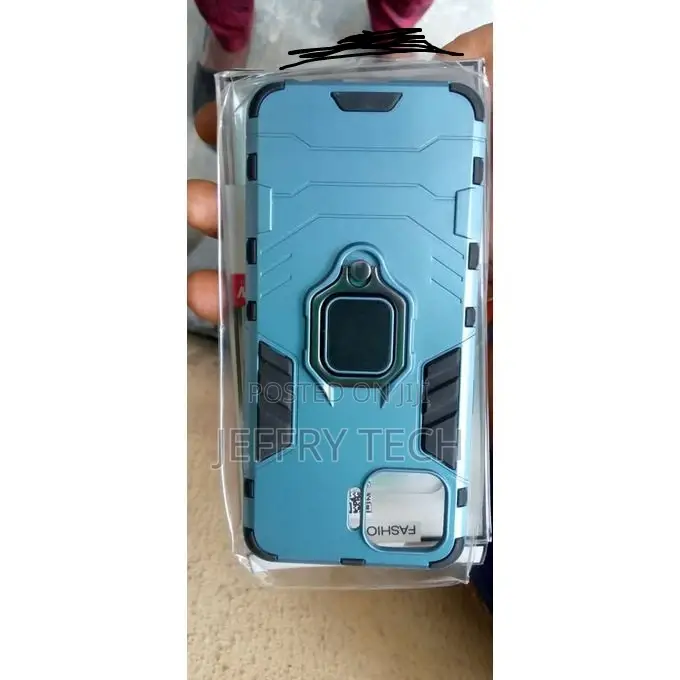 Oppo A93/ Oppo A73 Rugged Premium Back Cover Case -Blue