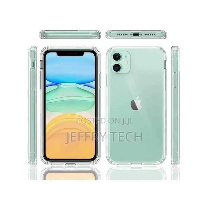 Clear Hard Back Case for iPhone 11