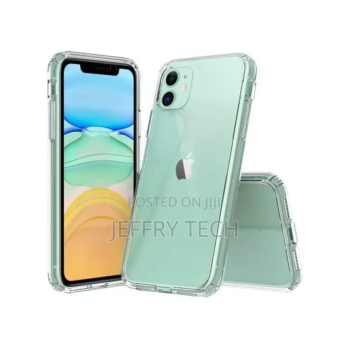 Clear Hard Back Case for iPhone 11