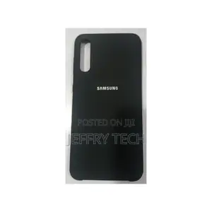 Samsung Galaxy A30s/A50/A50s Silicone Back Case - Black