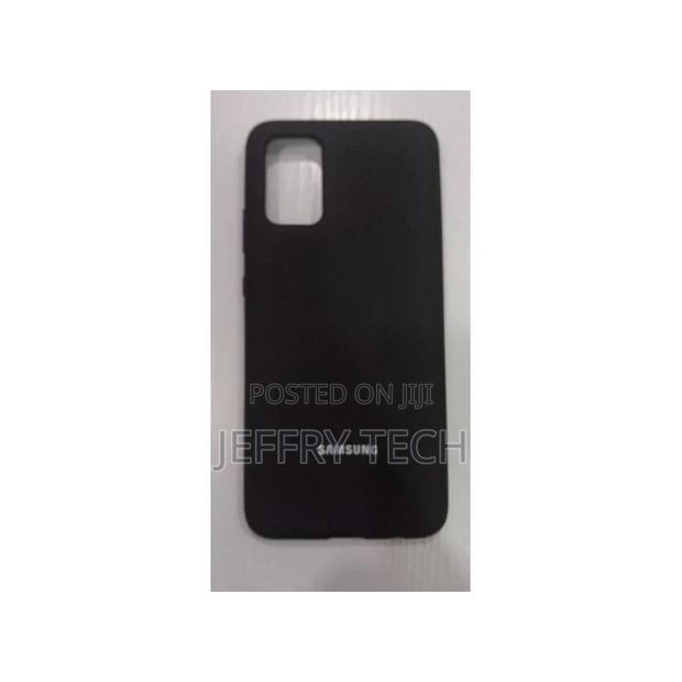 Samsung Galaxy Mos/A02s(ouban) Silicone Back Case-Black