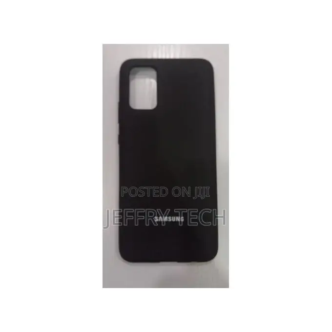 Samsung Galaxy Mos/A02s(ouban) Silicone Back Case-Black