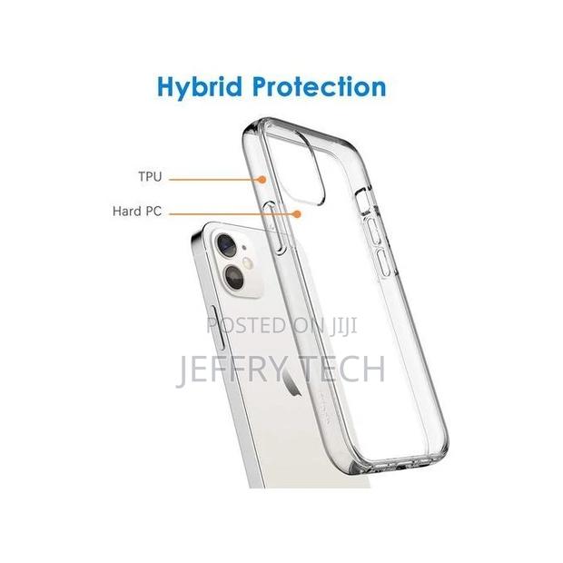 Clear Acrylic Fall Protect Case for iPhone 13 Mini - thumbnail 3