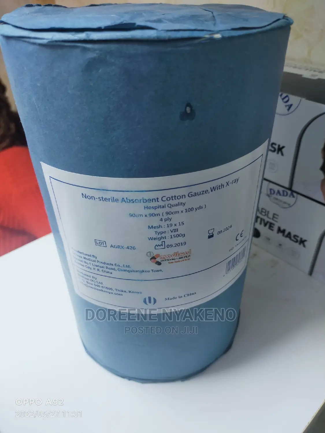 Xray Gauze Roll in Nairobi Central Medical Supplies & Equipment