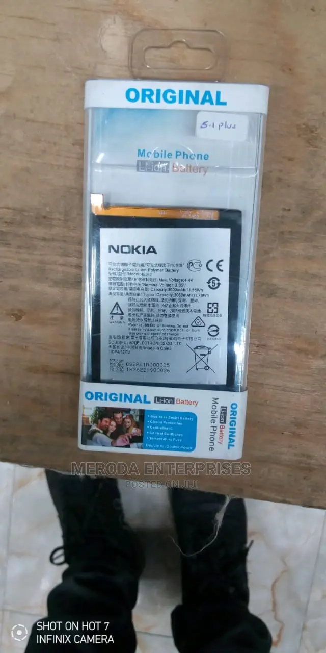 Nokia 5.1 + Original Battery