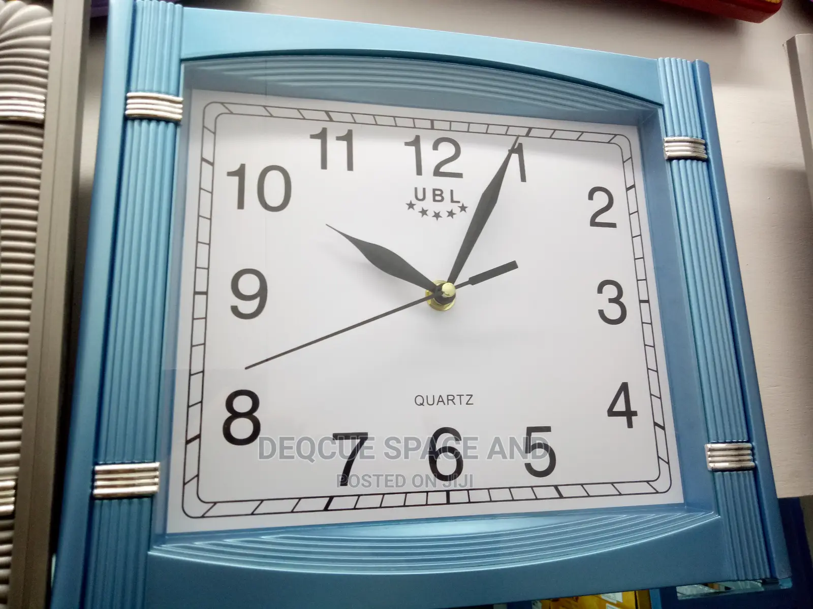 UBL Square Quartz Wall Clocks in Nairobi Central Home Accessories