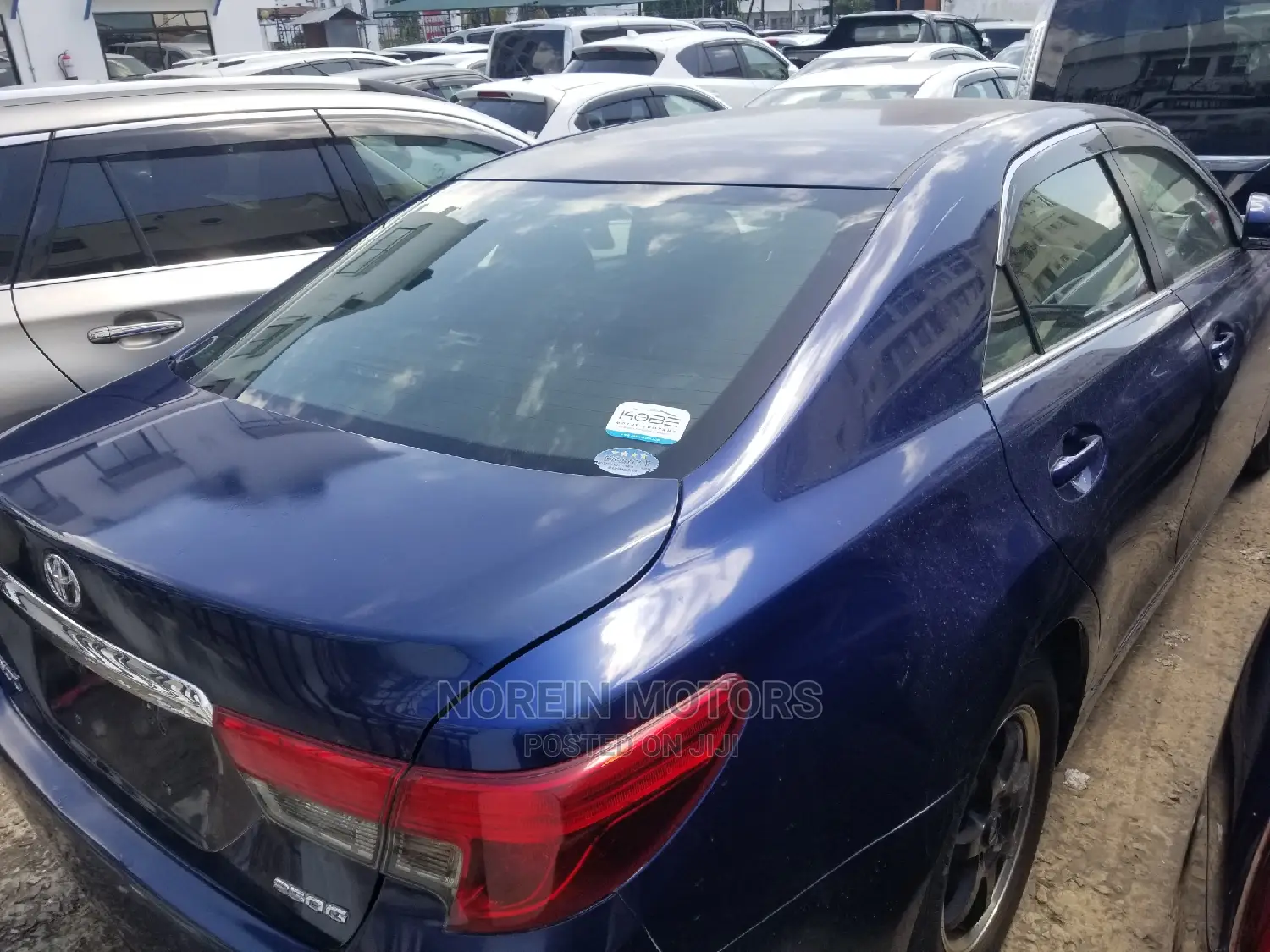 Toyota Mark X 3.5 320hp RWD 2014 Blue