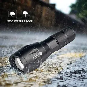 Portable Daylight T6flashlight White Light Zoomable Hunting.
