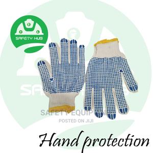 Poly Cotton Dotted Gloves - thumbnail 2