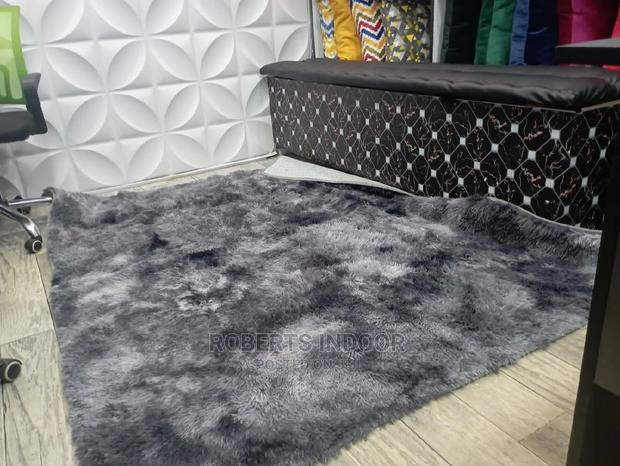 Elegant Soft Patchef Fluffy Carpet