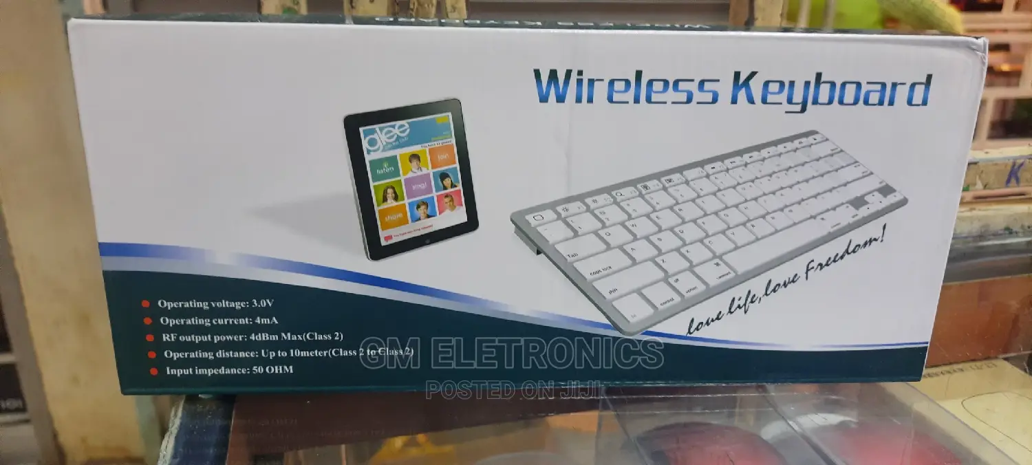 Wireless Bluetooth Keyboard .