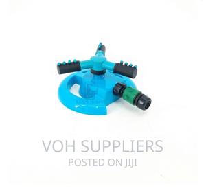 4 Nozzle 3 Arm Rotary Lawn Garden Sprinkler With Quick