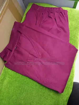 Maroon Scrubs .