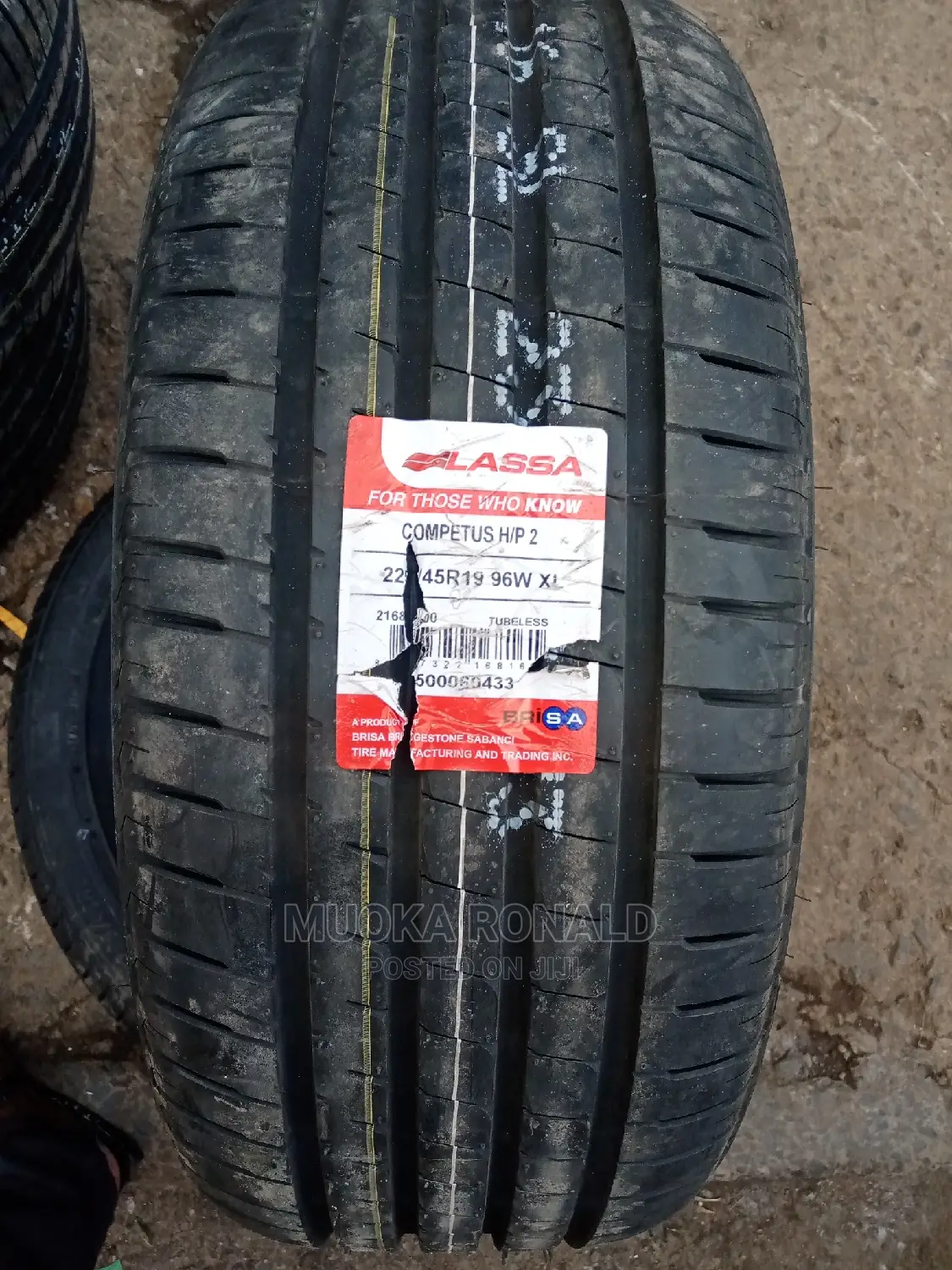 225/45r19 Lassa Tyre Made in Turkey