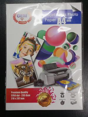 Inkjet Gloss Photo A4 Size - main view