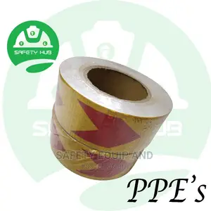 Yellow/Red Adhesive Tape